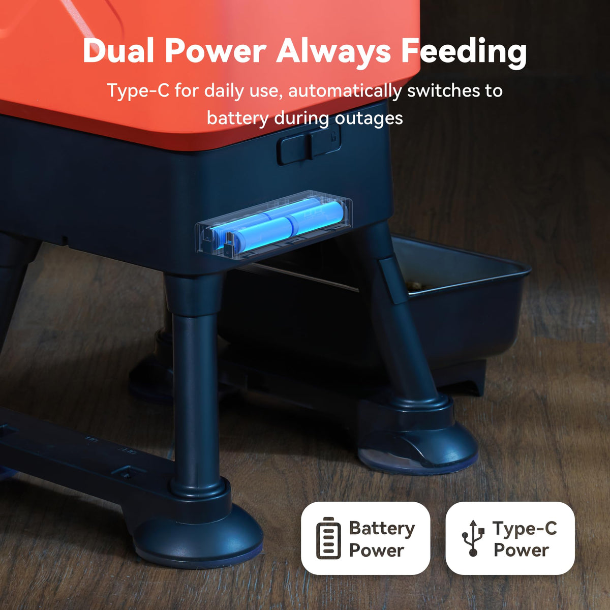 MOLLY&CODY 14L Auto Dog Feeder | WiFi App, Stainless Bowl