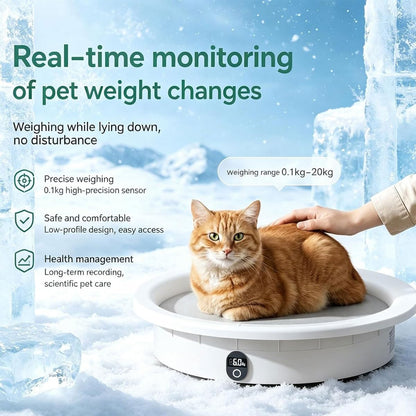 Pressure-Activated Heating & Cooling Pet Bed Mat – Auto Temp