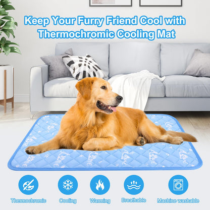 MH MYLUNE HOME Dog Cooling Mat 59x40" | Self-Cooling