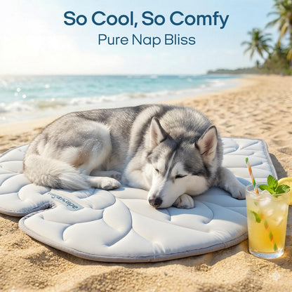 Vagascape Large Dog Cooling Mat 47"x45" – Foldable & Washable