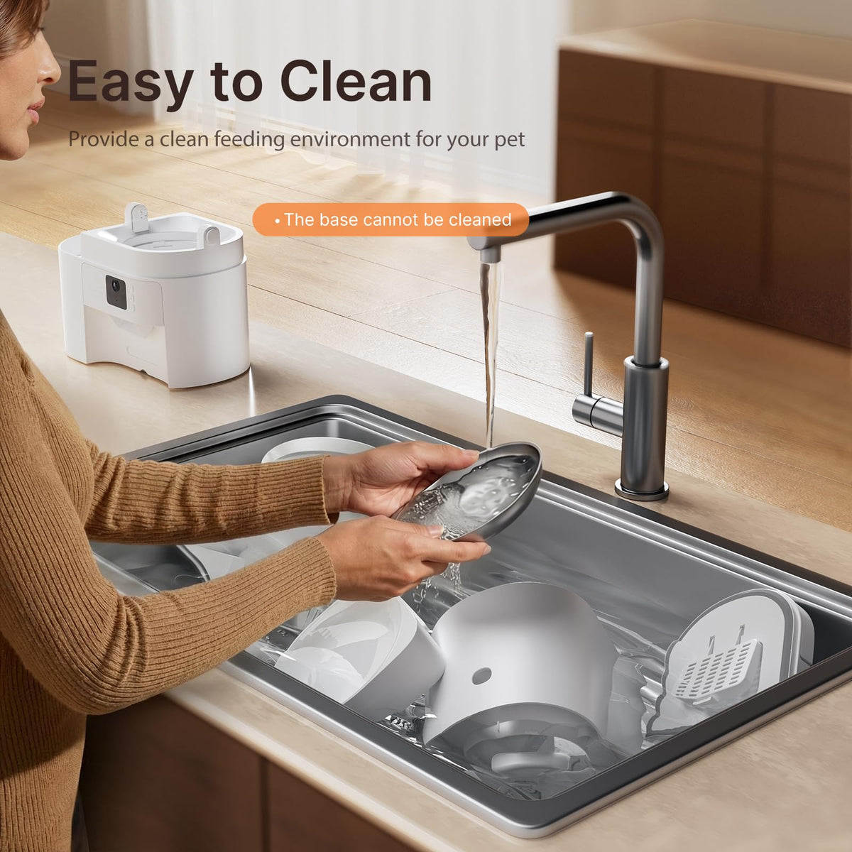 DUDUPET 2-in-1 Auto Dog & Cat Feeder | 2K Camera | 5G WiFi