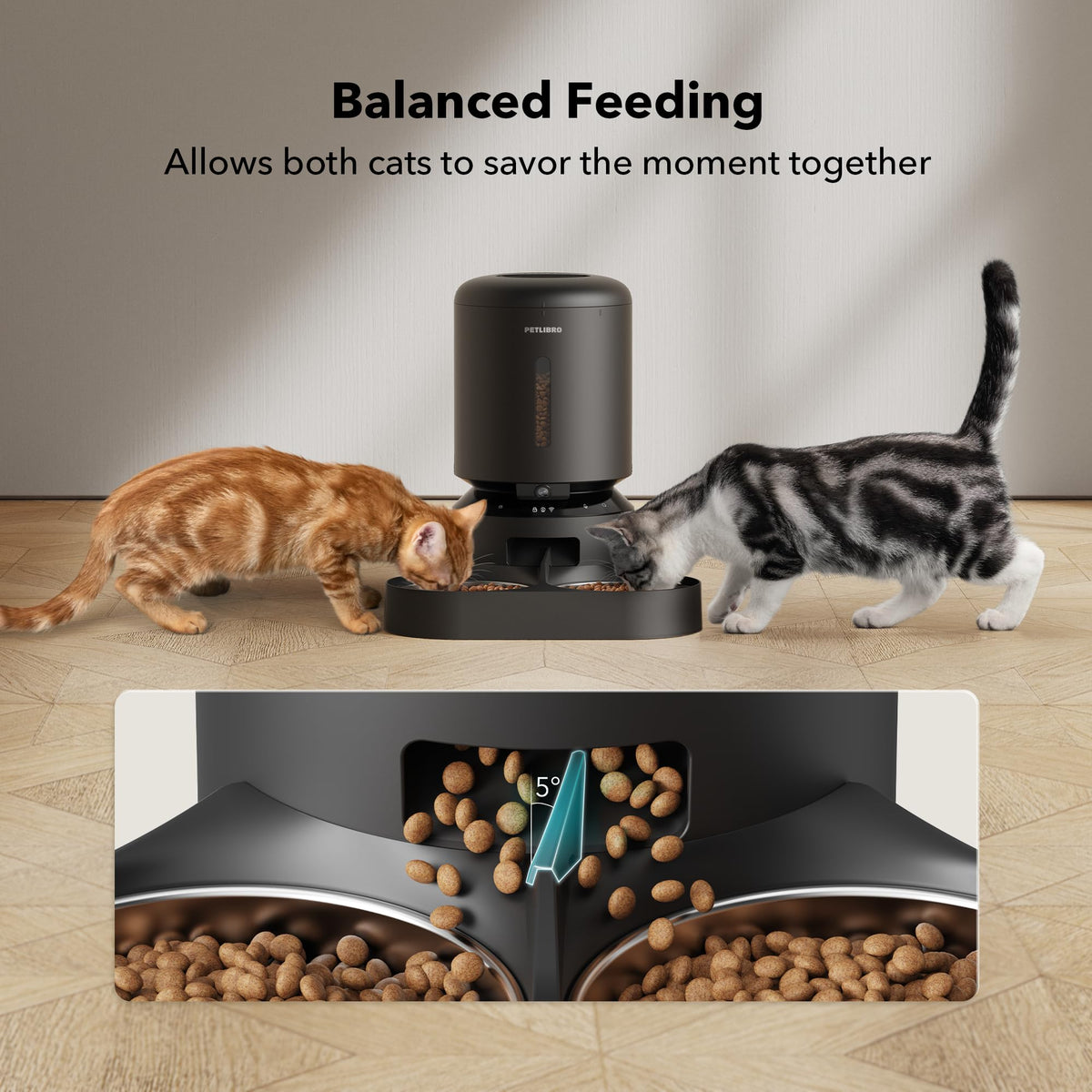 PETLIBRO 5L Auto Pet Feeder with 1080P Camera | 5G WiFi