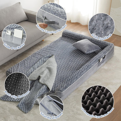 BFPETHOME XXL Orthopedic Dog Bed | Waterproof & Washable