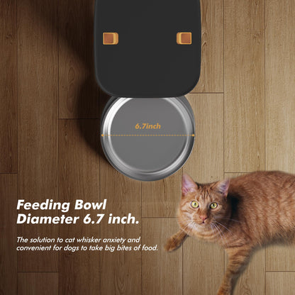 Nityers 8L Automatic Dog & Cat Feeder | LCD, 6 Meals/Day